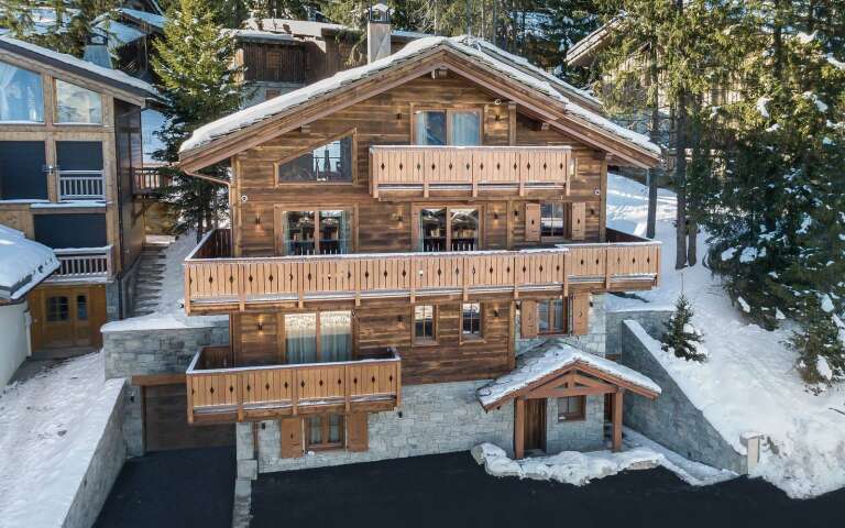 luxury vacation Chalet Elixir for rent in Courchevel, French Alps