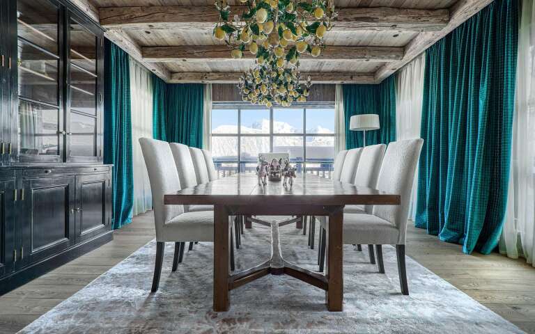 exclusive dining room