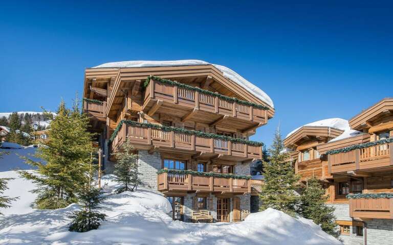 luxury ski resort chalet Sapin de Douglas for rent in Courchevel 1850, French Alps