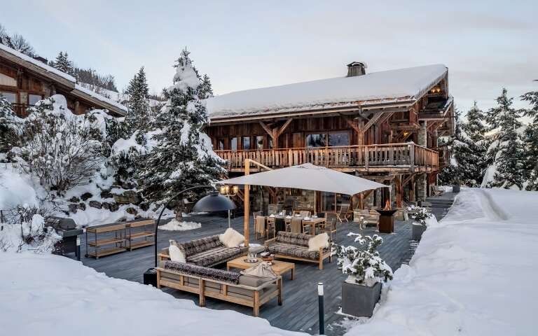 top luxury ski resort Chalet Ultima Megève for weekly rentals in the French Alps