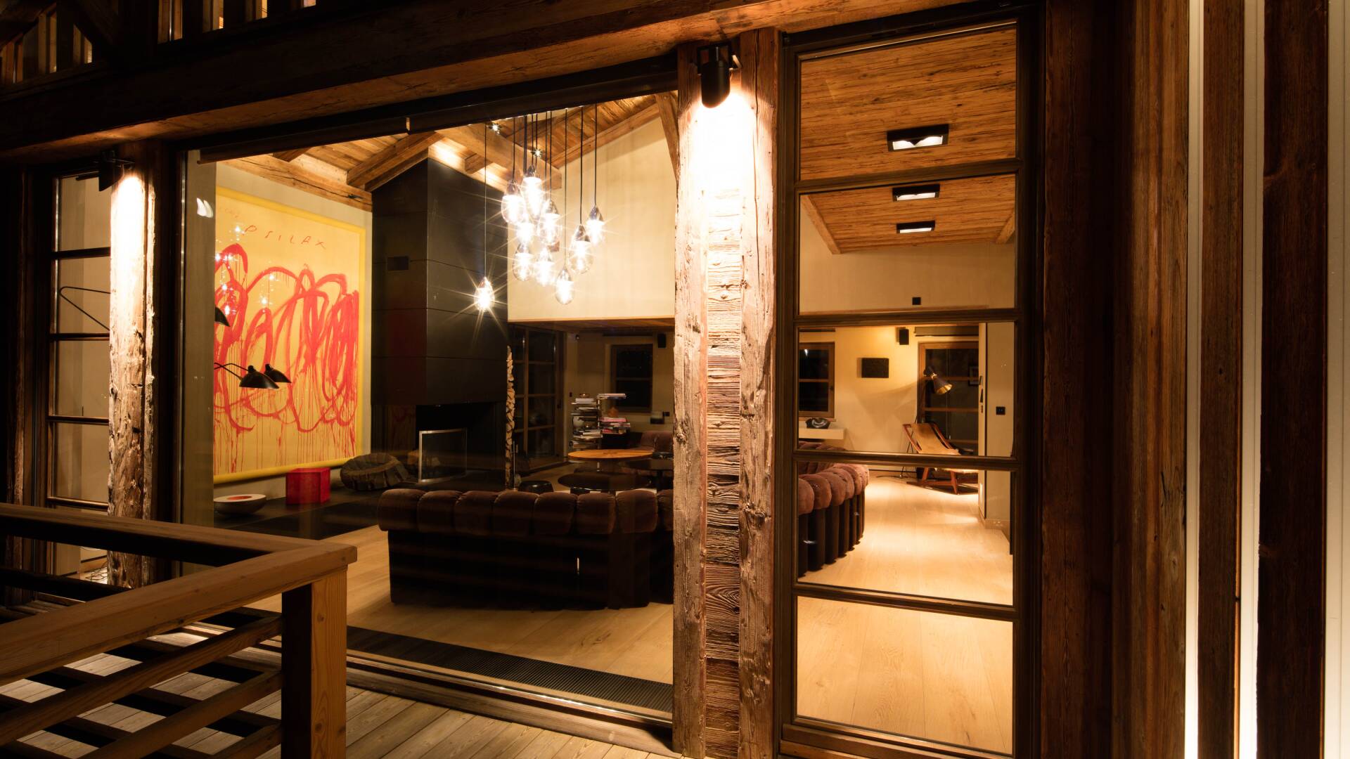 luxury ski resort Chalet Proust for rent in Megève, France