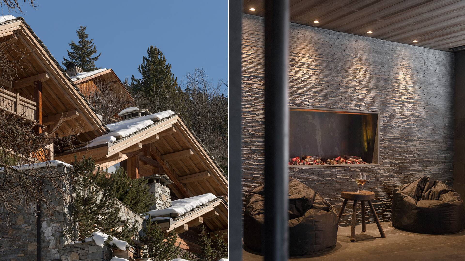 luxury mountain retreat Chalet Cerisier for rent in Méribel, France