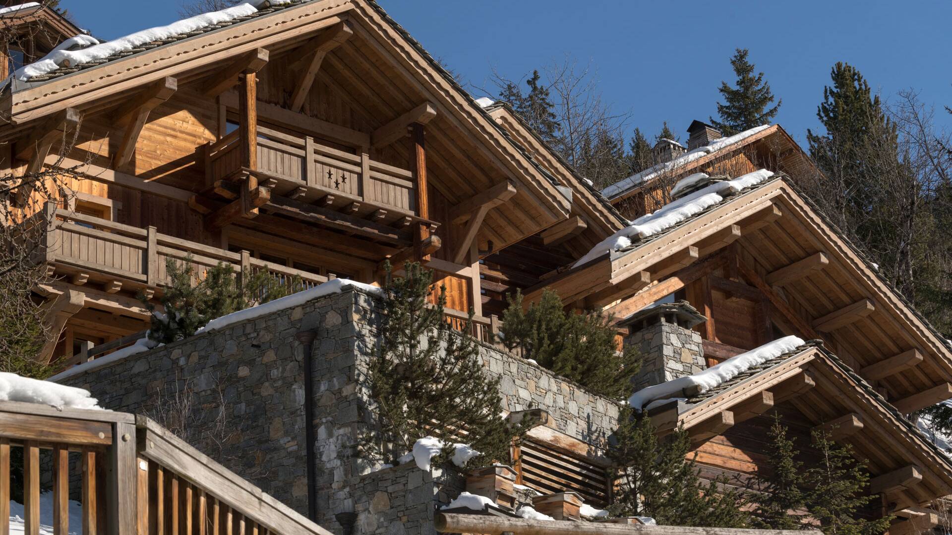 luxury mountain retreat Chalet Cerisier for rent in Méribel, France