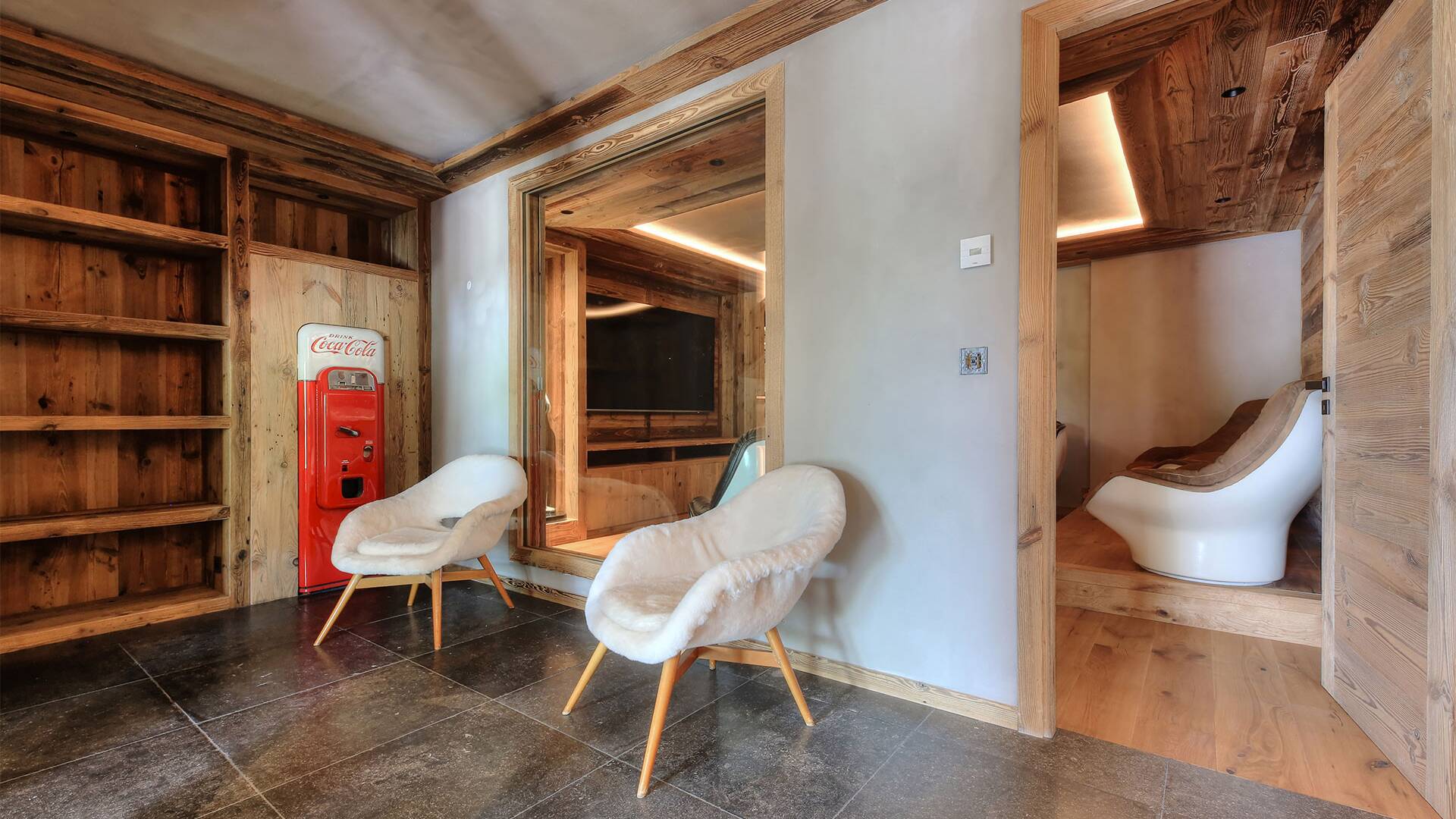 luxury ski resort Chalet Ambre for weekly rentals in Megève, France