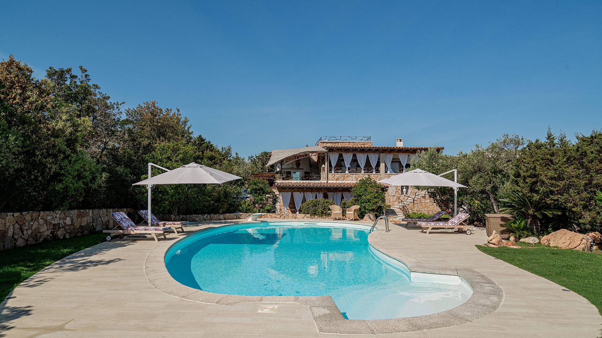 luxury vacation villa Teodora for rent in Sardinia, Italy