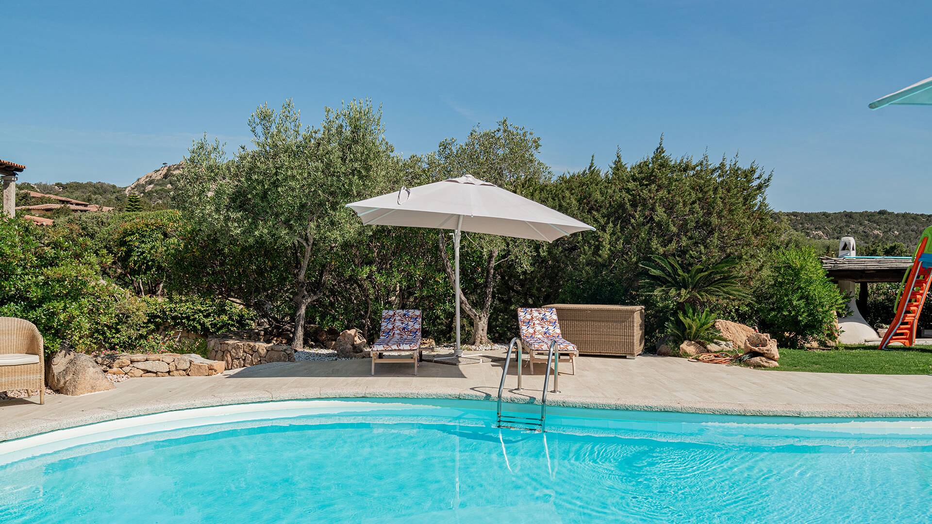 luxury vacation villa Teodora for weekly rentals in Sardinia