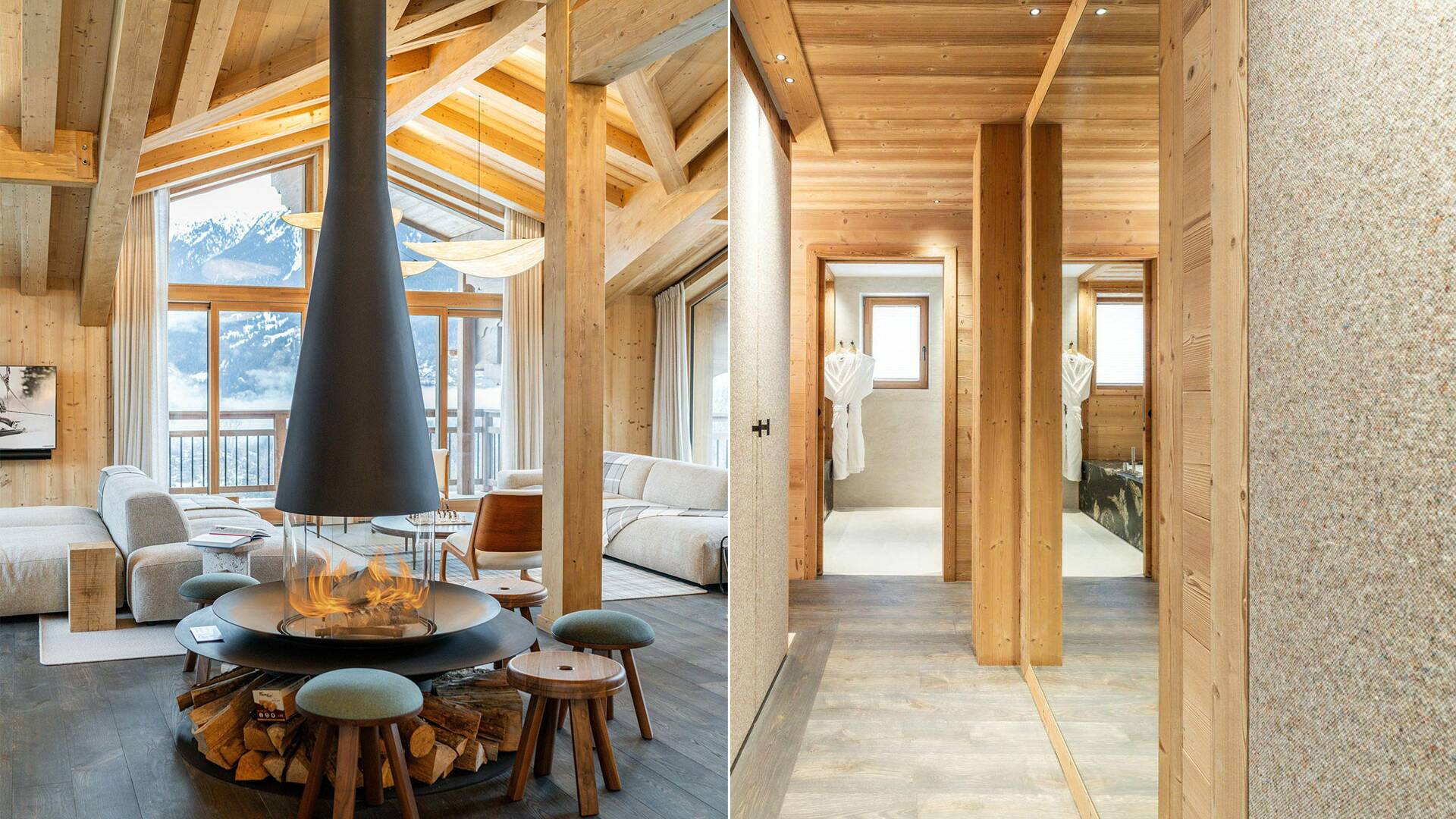 chalet Pointer for weekly rentals in Courchevel
