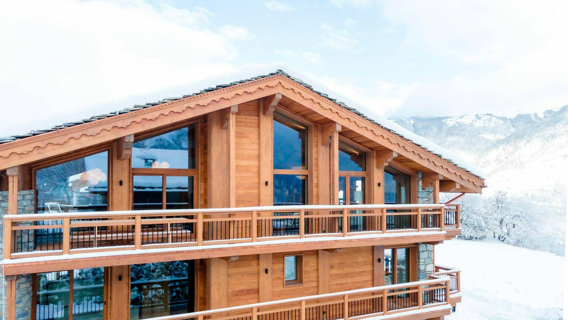 chalet Pointer for weekly rentals in Courchevel