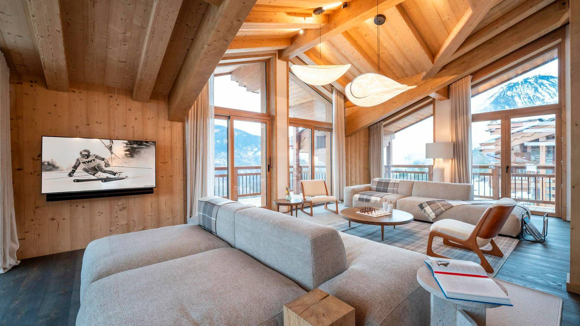 chalet Pointer for weekly rentals in Courchevel