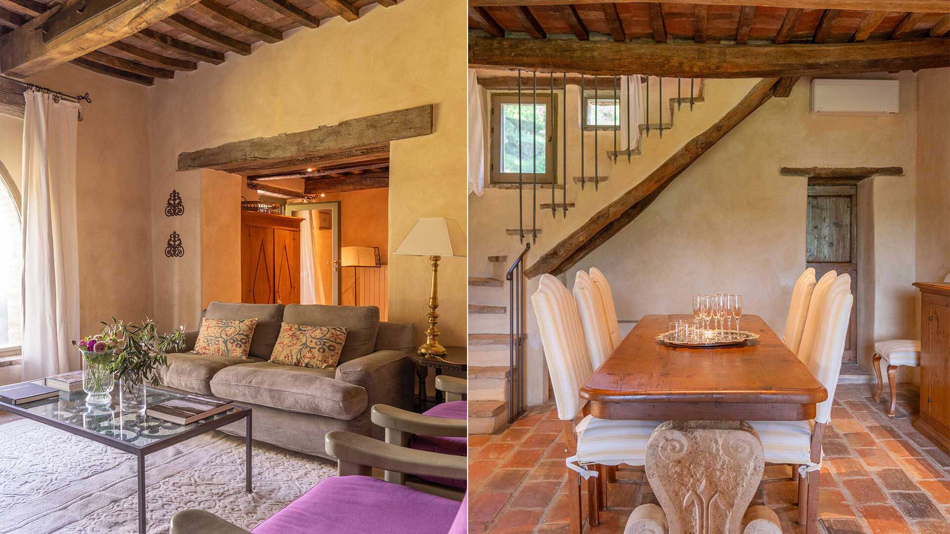 luxury villa for rent in Umbria Tuscany border