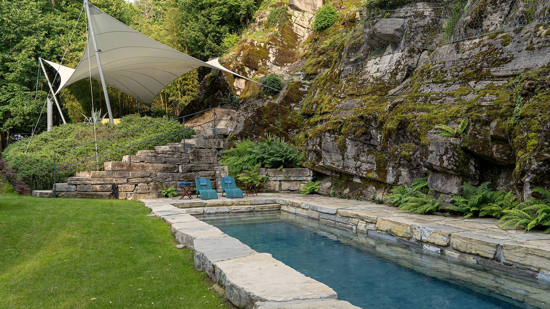 luxury vacation villa Felce for weekly rentals in Lake Como, Italy