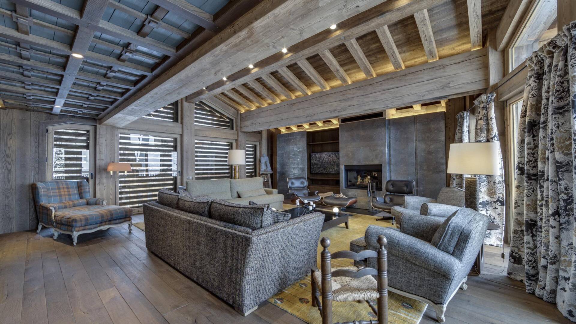 luxury Chalet Aulnes for weekly rentals in Val d'Isère, French Alps