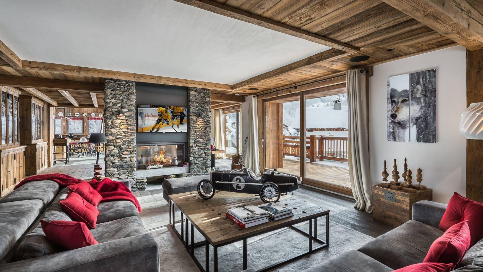 luxury Chalet Pin Blanc for rent in Méribel, French Alps