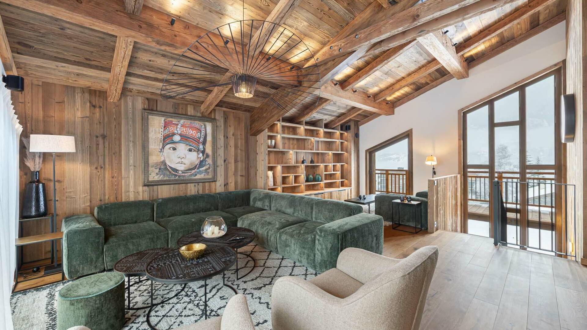 luxury ski resort Chalet Noyer for rent in Courchevel, French Alps